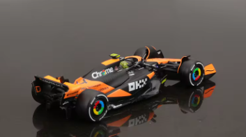 Bburago 1:24 Mclaren MCL38 Miami GP 2024 - Lando Norris