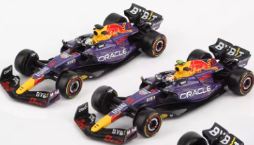 Bburago 1:43 Red Bull RB19 Las Vegas GP Special Livery - M. Verstappen