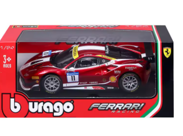 Bburago 1:24 Ferrari 488 Challenge - 2017
