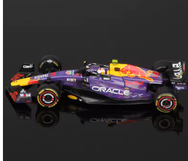 Bburago 1:43 Red Bull RB19 Las Vegas GP Special Livery - M. Verstappen