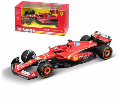 Bburago 1:43 Ferrari SF-24 Winner Austin GP 2024 - C. Leclerc
